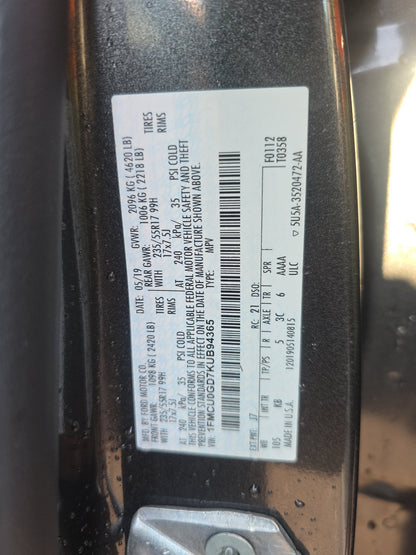 2019 Ford Escape SE