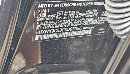 2016 BMW X3 Sports Activity Vehicle xDrive28i XLINE