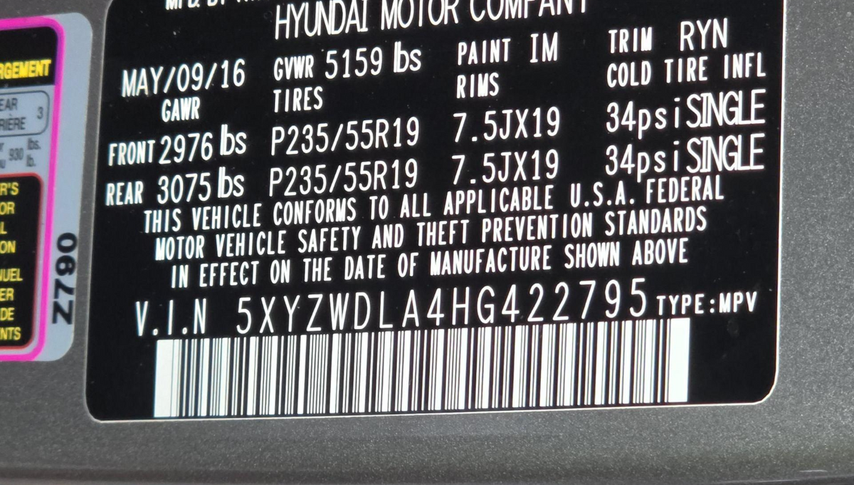 2017 Hyundai Santa Fe Sport 2.0T Ultimate