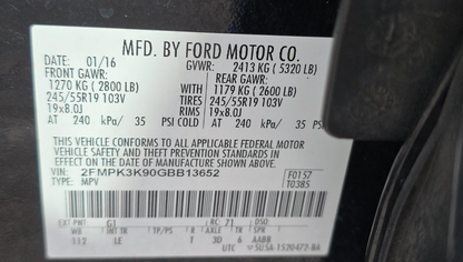 2016 Ford Edge Titanium