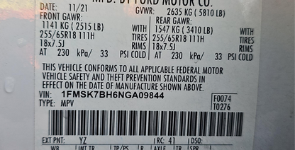 2022 Ford Explorer