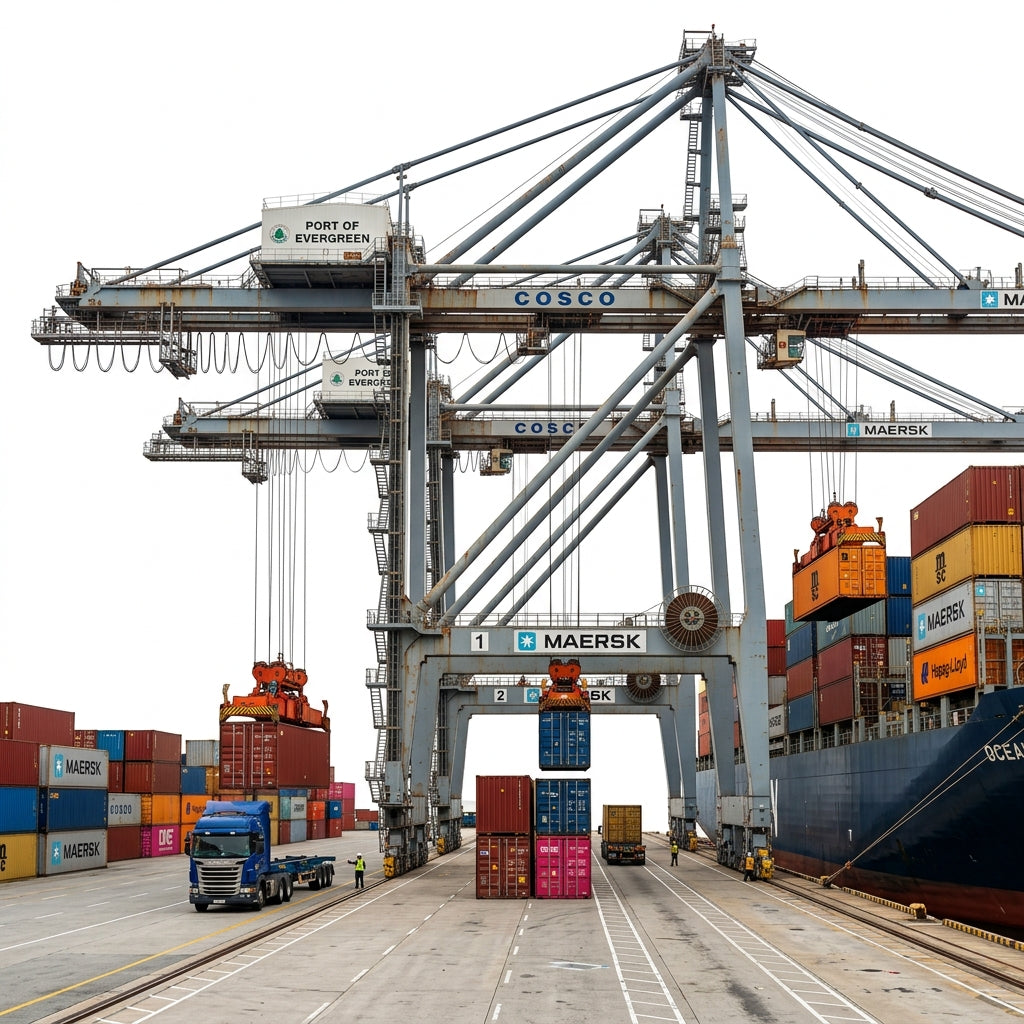 Harbor Crane Watermark